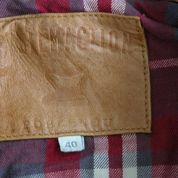 System Action Quilted Lambskin Leather Moto Jacket Wms - Picture 4 of 11